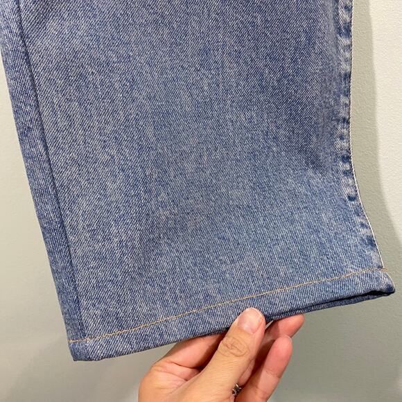 Polo Ralph Lauren Men's Blue Vintage Classic Button Fly Jeans Size 42/(26) - Picture 5 of 11